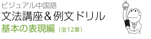 ビジュアル中国語・文法講座＆例文ドリル　基本の表現編